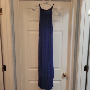 Blue maxi dress